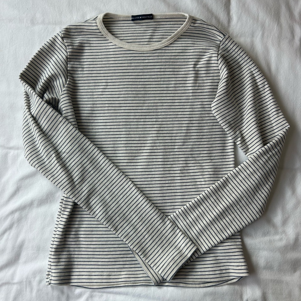 Striped Gray Sweater